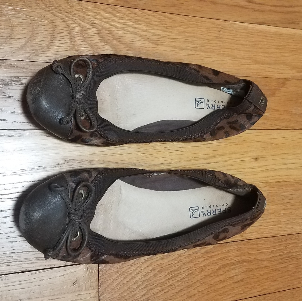 Sperry Leopard Print Ballet Flat - image 4